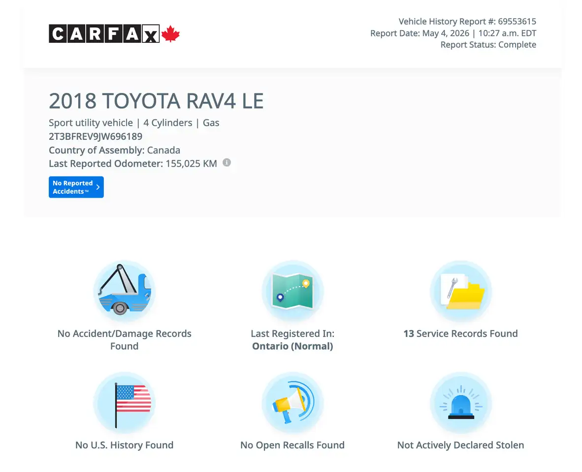 2018 Toyota RAV 4