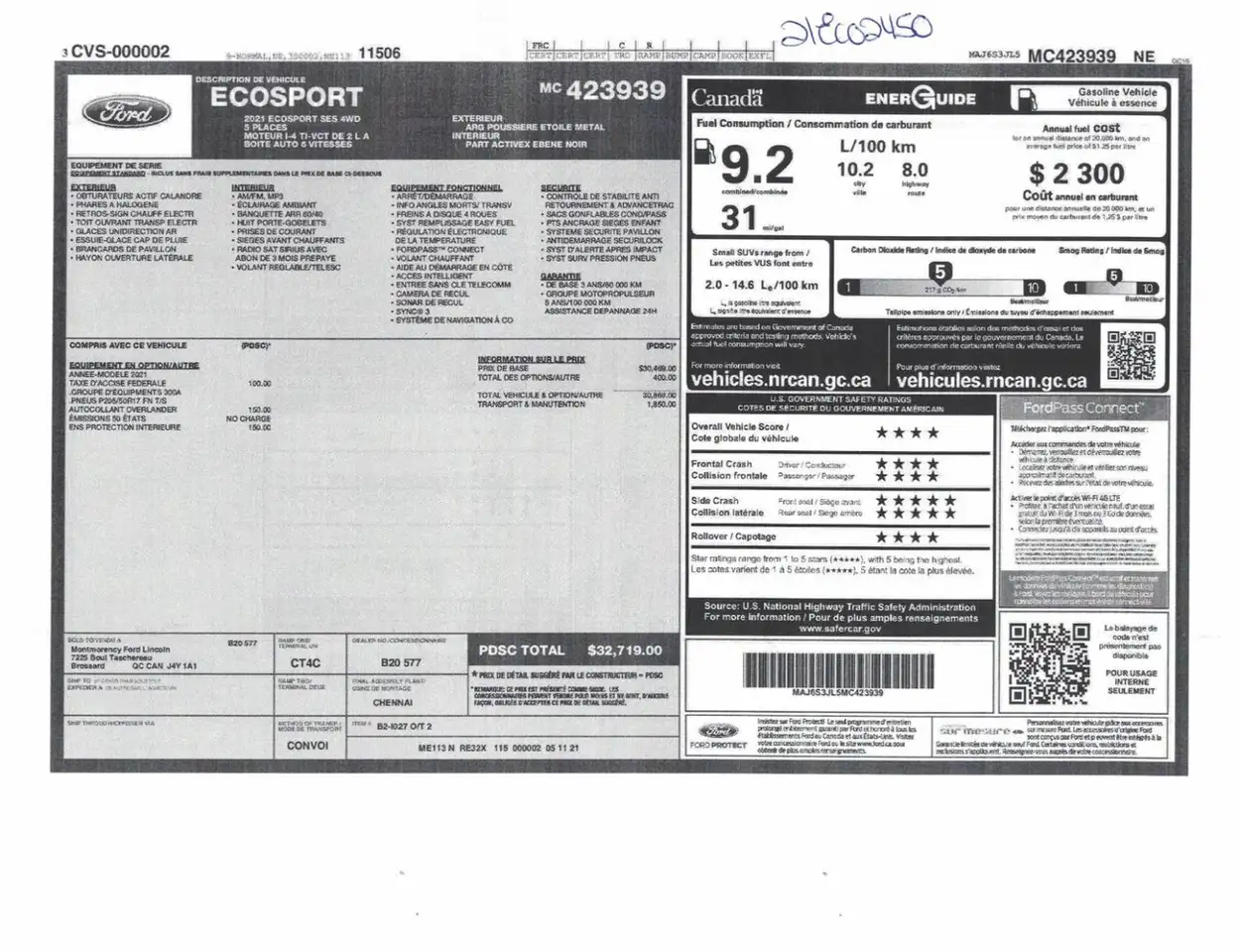 Ford EcoSport снимка Ford EcoSport