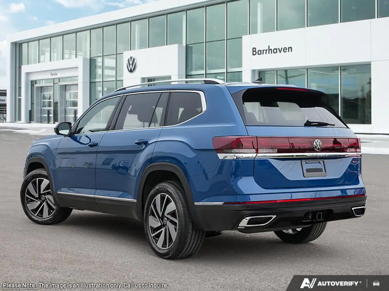 Volkswagen Atlas снимка Volkswagen Atlas