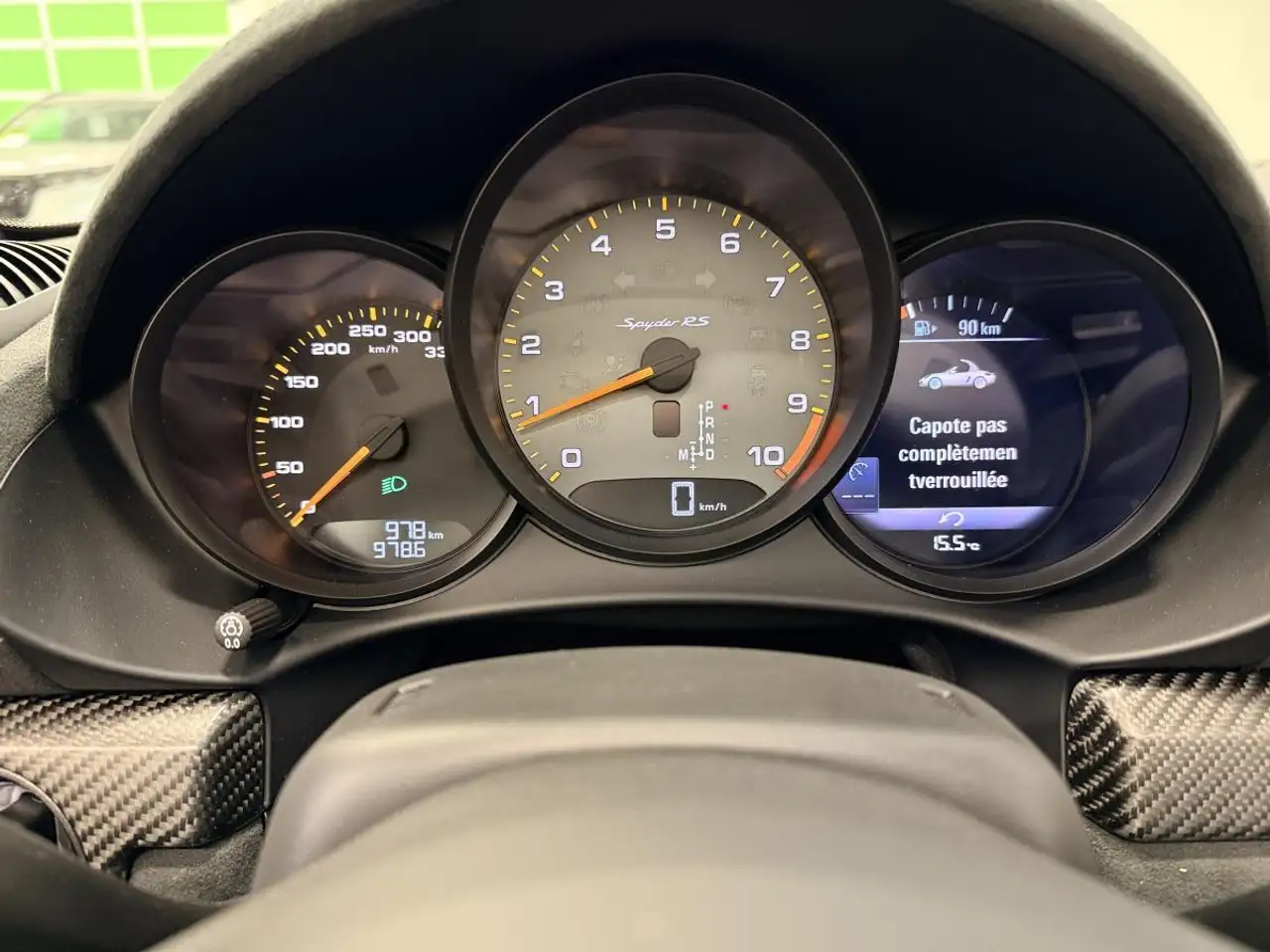 Porsche 718 Spyder снимка Porsche 718 Spyder