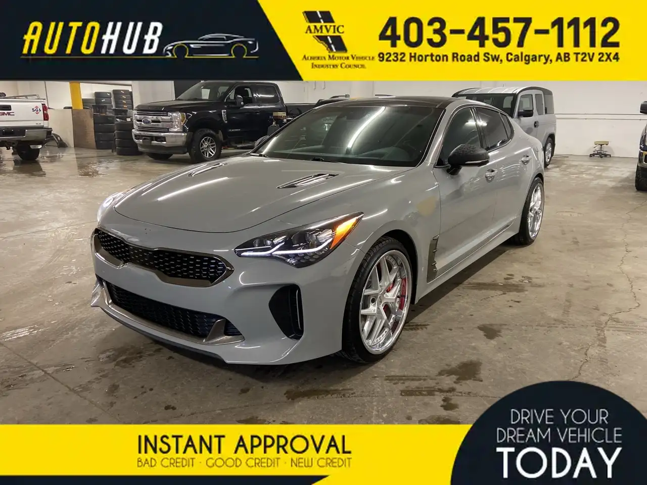 Kia Stinger снимка Kia Stinger