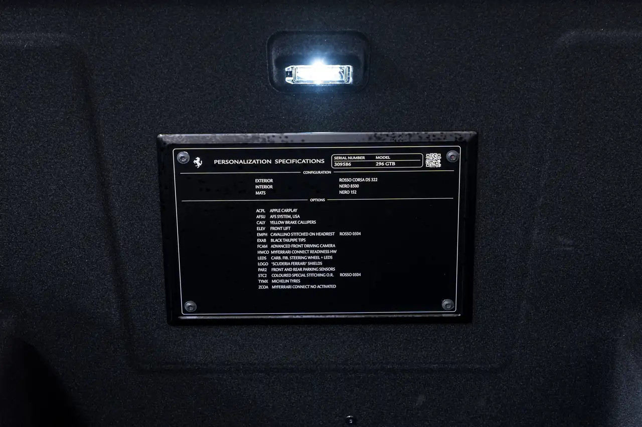 Ferrari 296 GTB fotografie Ferrari 296 GTB