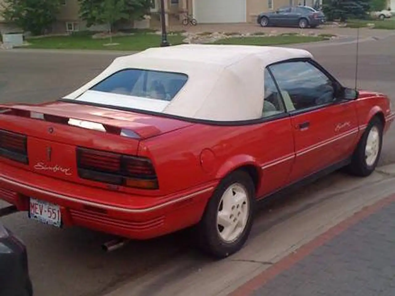 Pontiac Sunbird fotografie Pontiac Sunbird