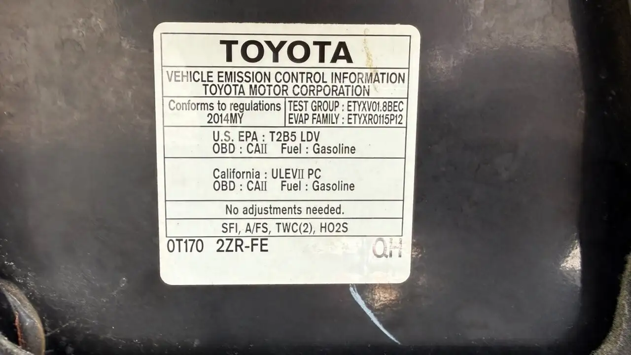 Toyota Matrix снимка Toyota Matrix