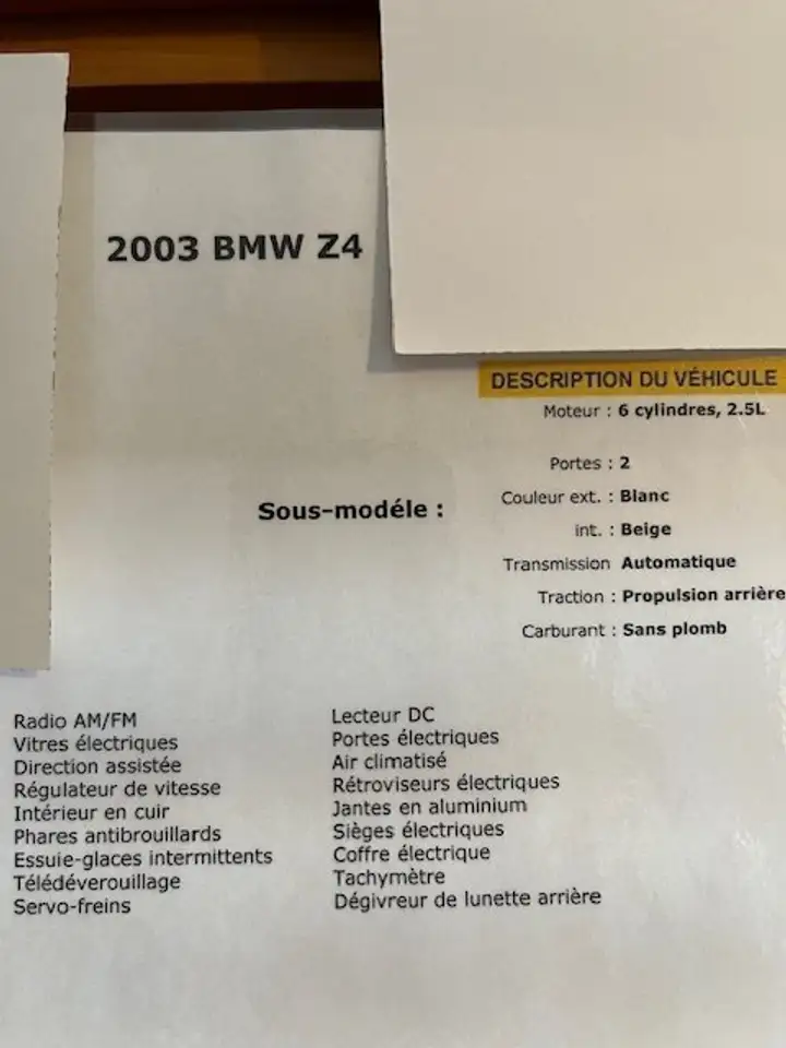 BMW Z4 photo BMW Z4