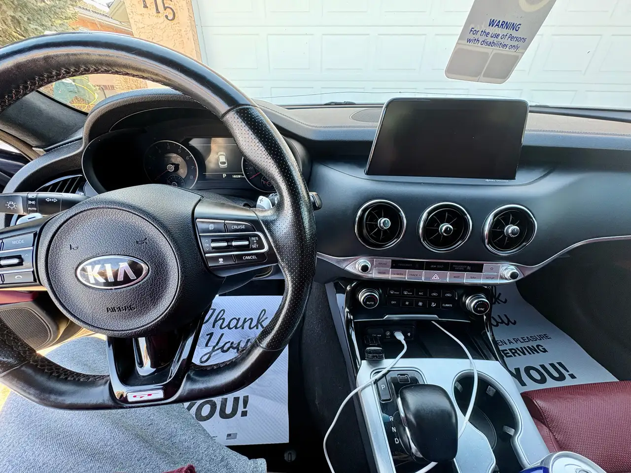 Kia Stinger fotografie Kia Stinger