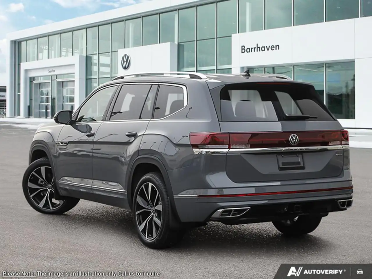 Volkswagen Atlas снимка Volkswagen Atlas