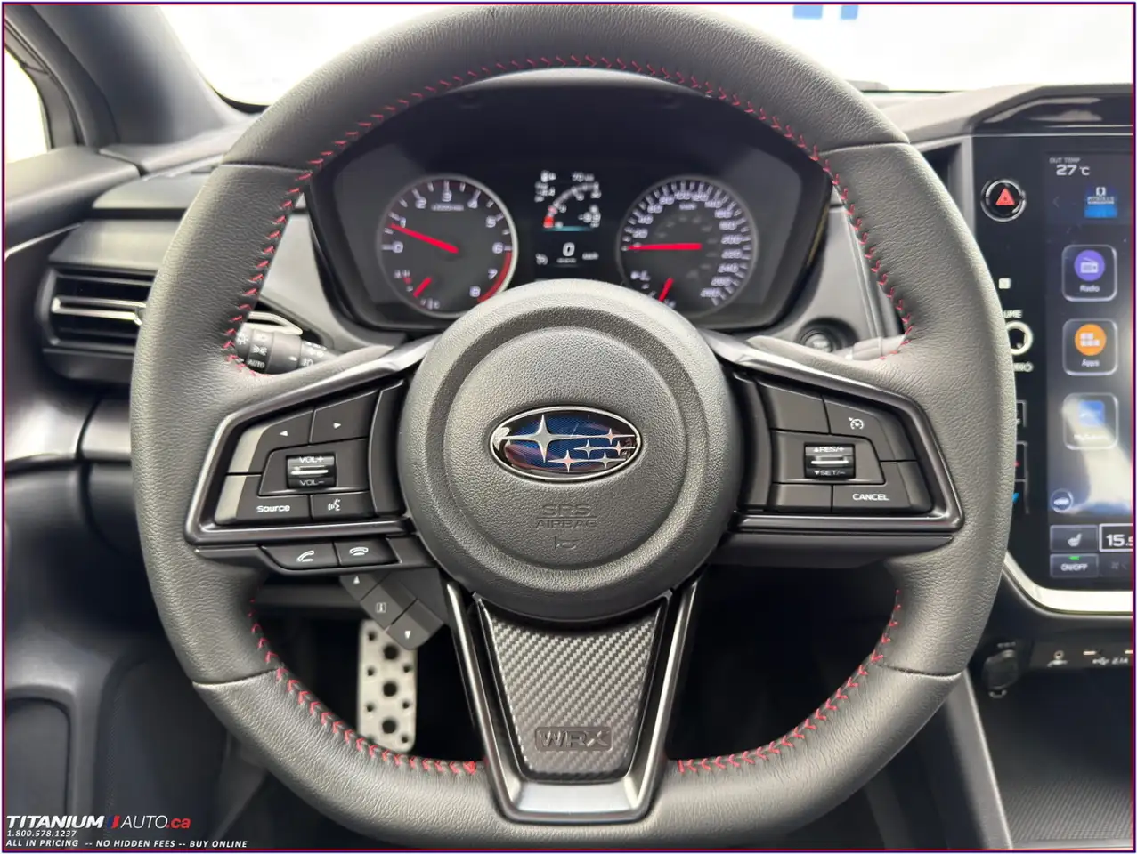 Subaru WRX снимка Subaru WRX