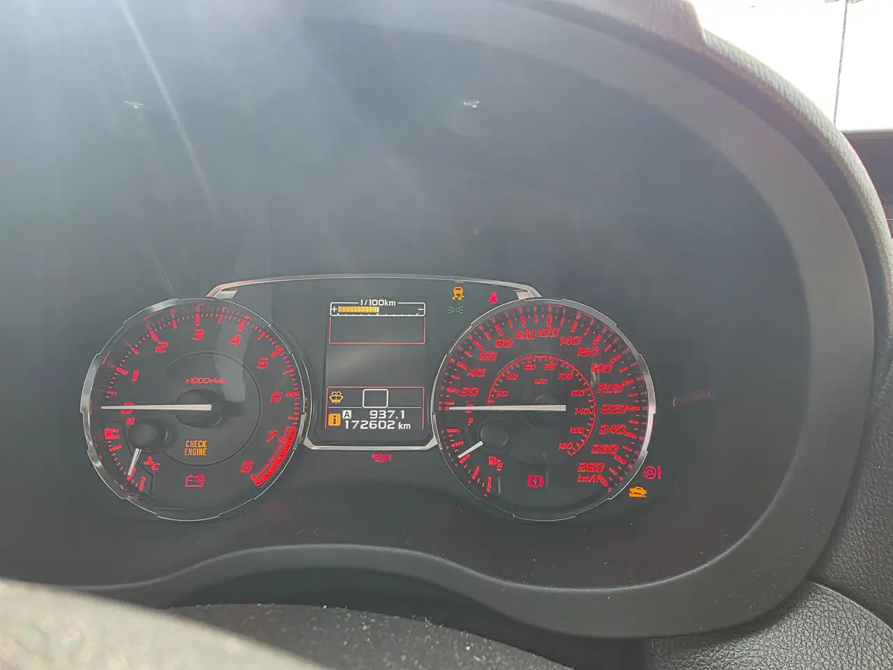 Subaru WRX снимка Subaru WRX