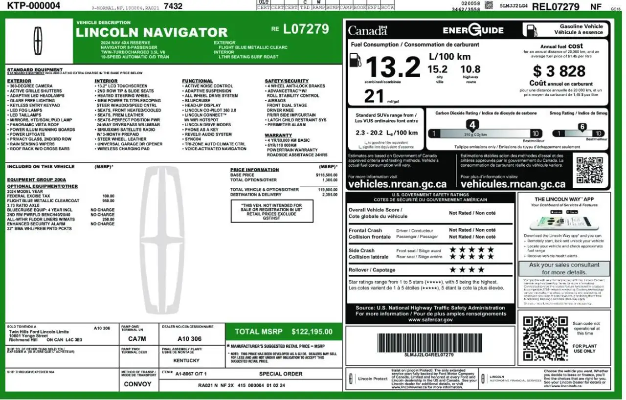2024 Lincoln Navigator