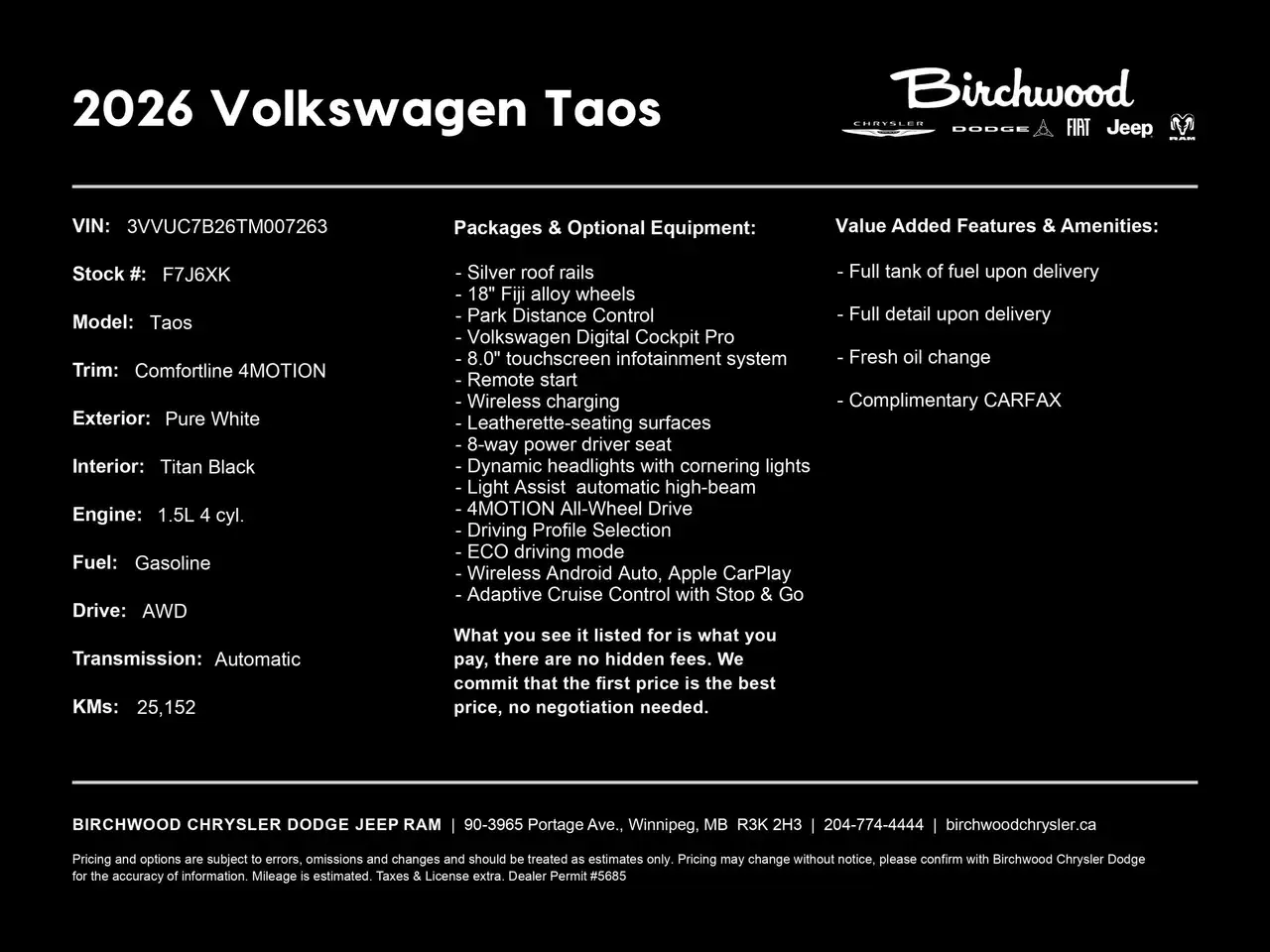 Volkswagen Taos fotografie Volkswagen Taos