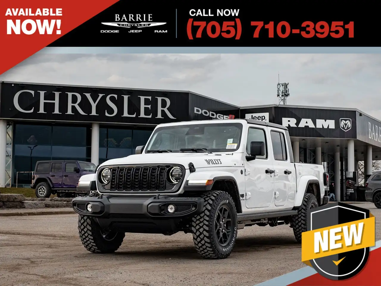 Jeep Gladiator fotografie Jeep Gladiator