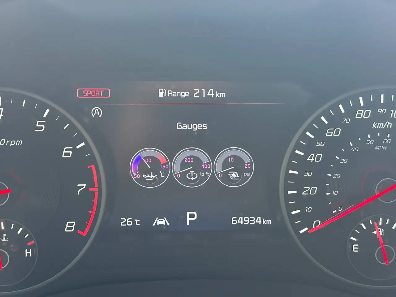 Kia Stinger fotografie Kia Stinger