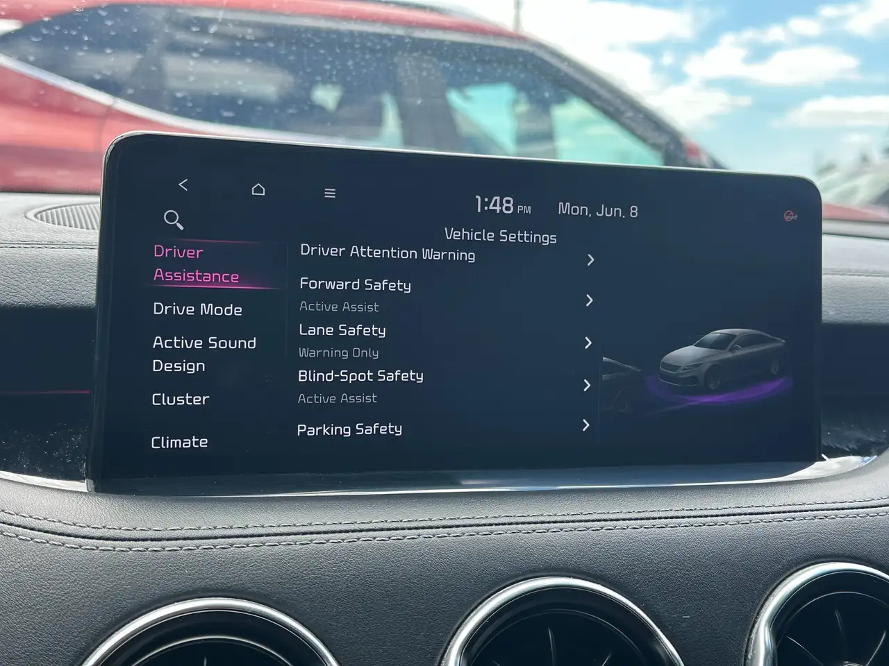 Kia Stinger fotografie Kia Stinger