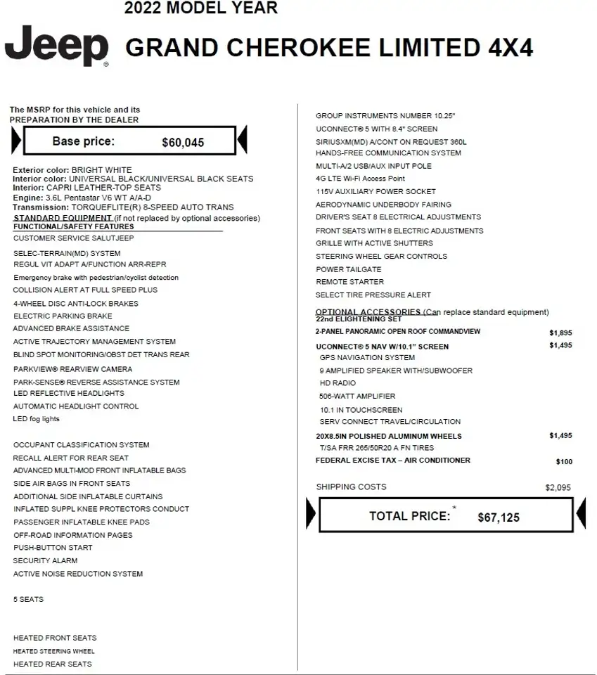 Jeep Grand Cherokee снимка Jeep Grand Cherokee