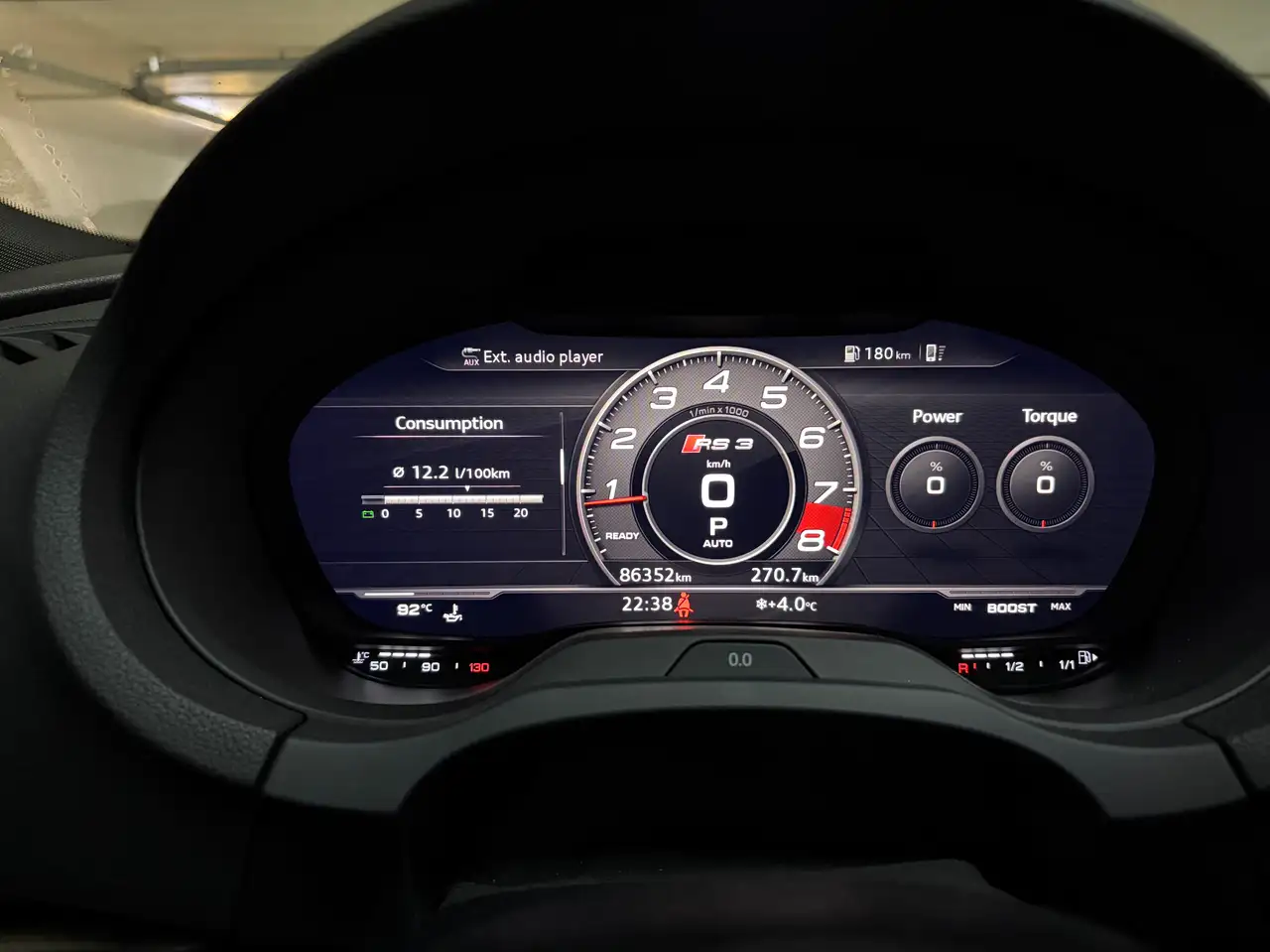 Audi RS3 снимка Audi RS3