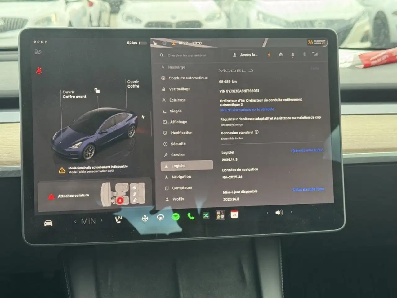 Tesla Model 3 fotografie Tesla Model 3