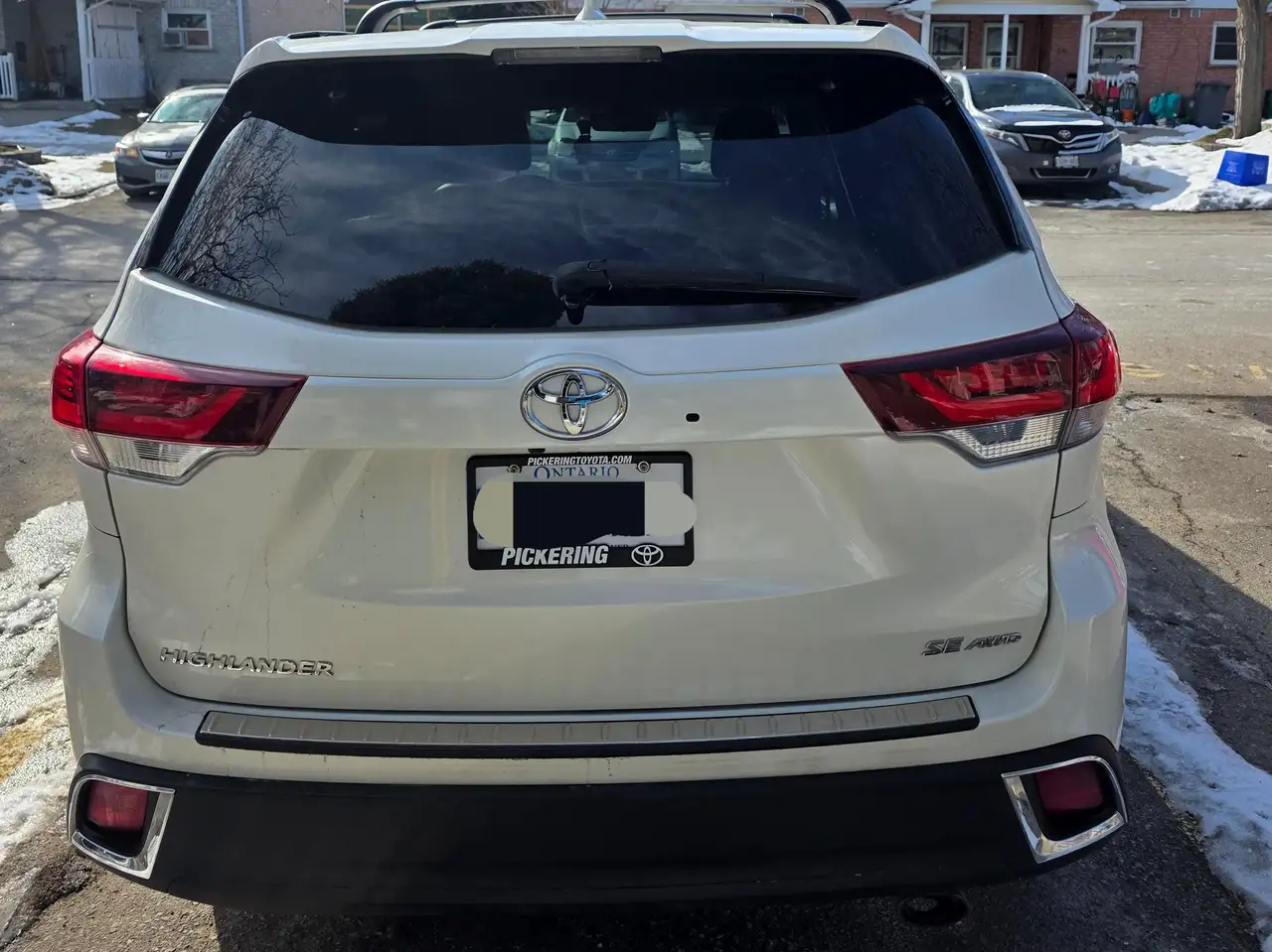 Toyota Highlander снимка Toyota Highlander