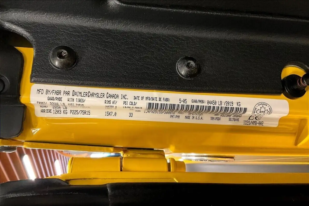 Jeep TJ снимка Jeep TJ