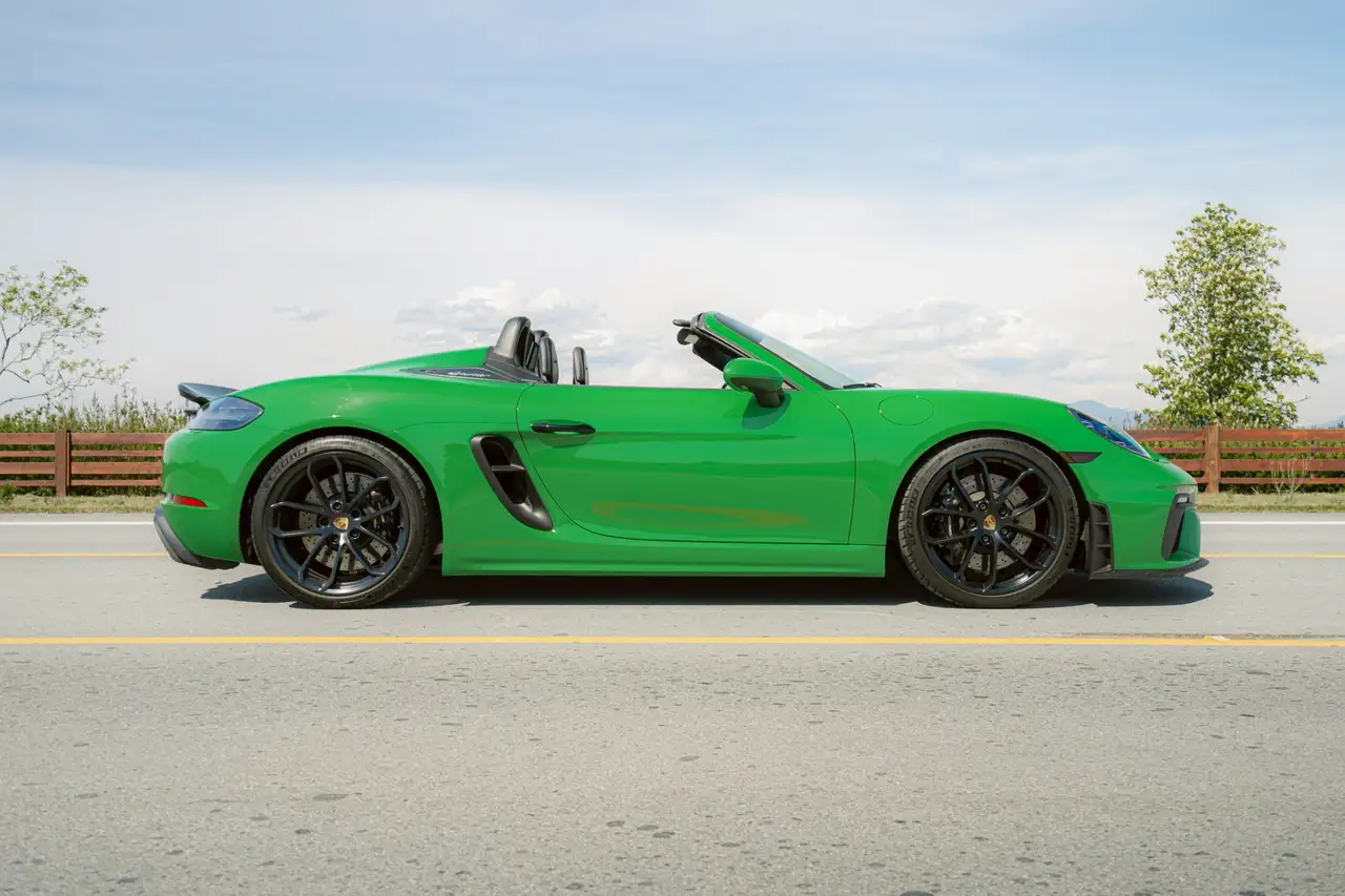 Porsche 718 Spyder снимка Porsche 718 Spyder
