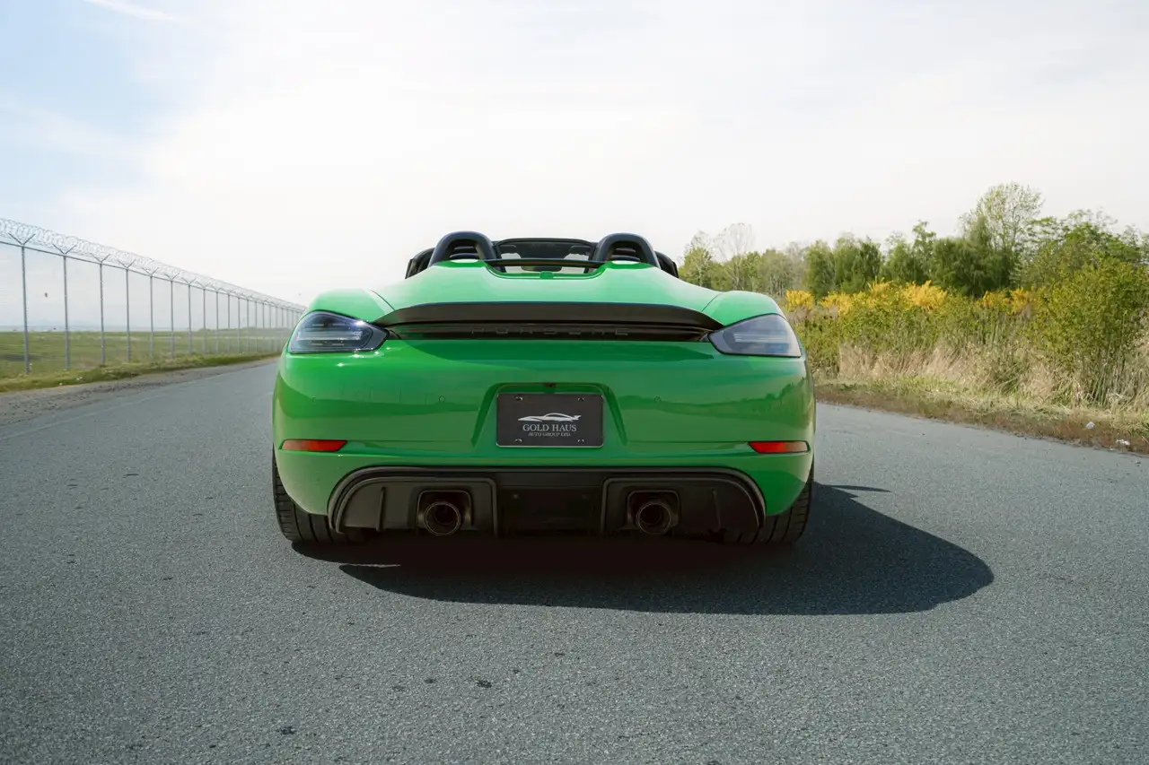 Porsche 718 Spyder снимка Porsche 718 Spyder
