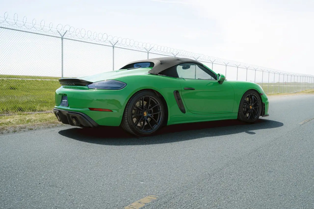 Porsche 718 Spyder снимка Porsche 718 Spyder