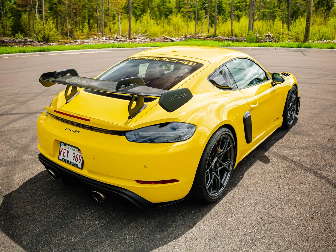 Porsche 718 Cayman fotografie Porsche 718 Cayman