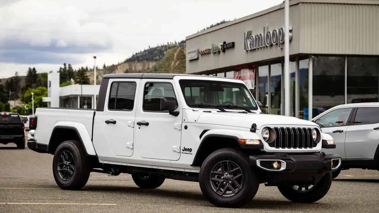 Jeep Gladiator fotografie Jeep Gladiator