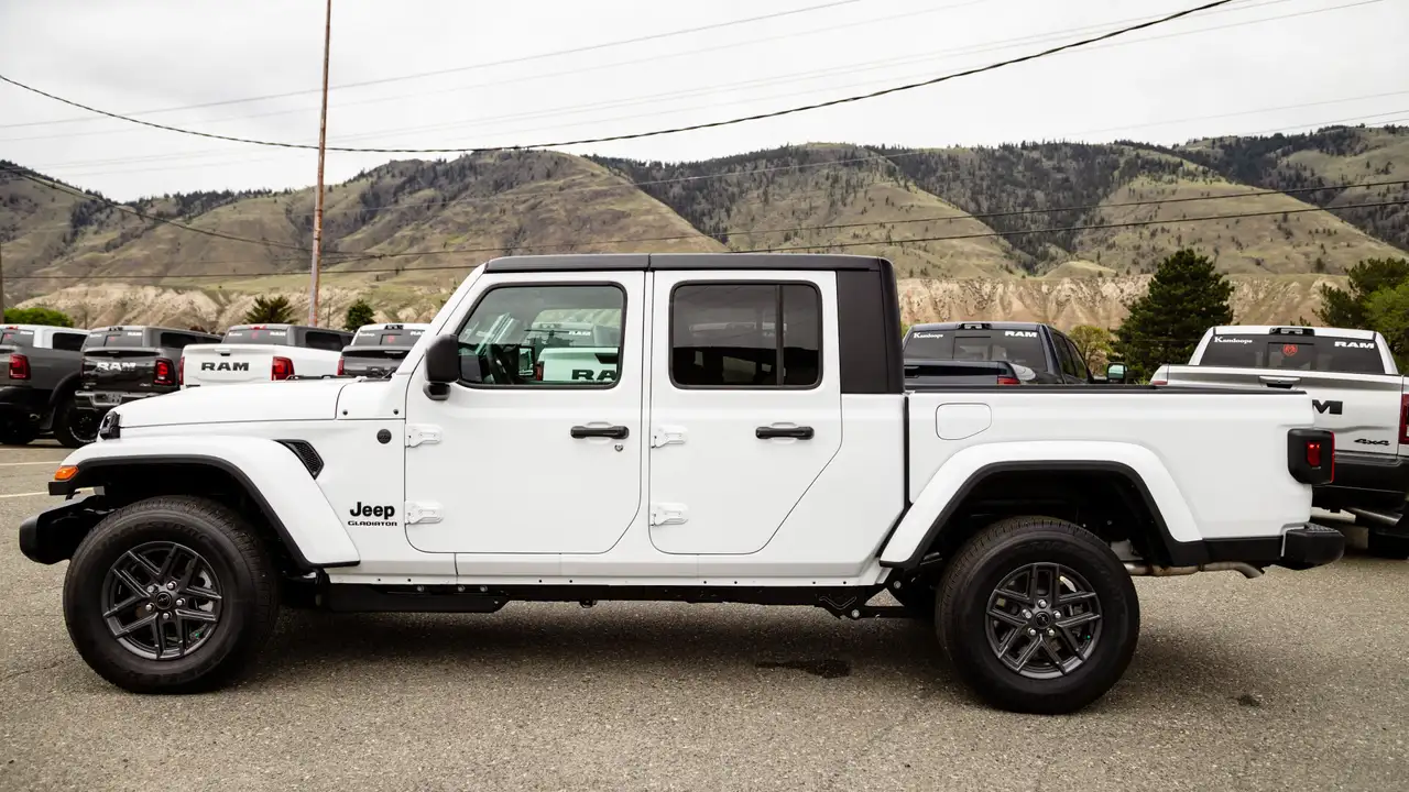 Jeep Gladiator fotografie Jeep Gladiator