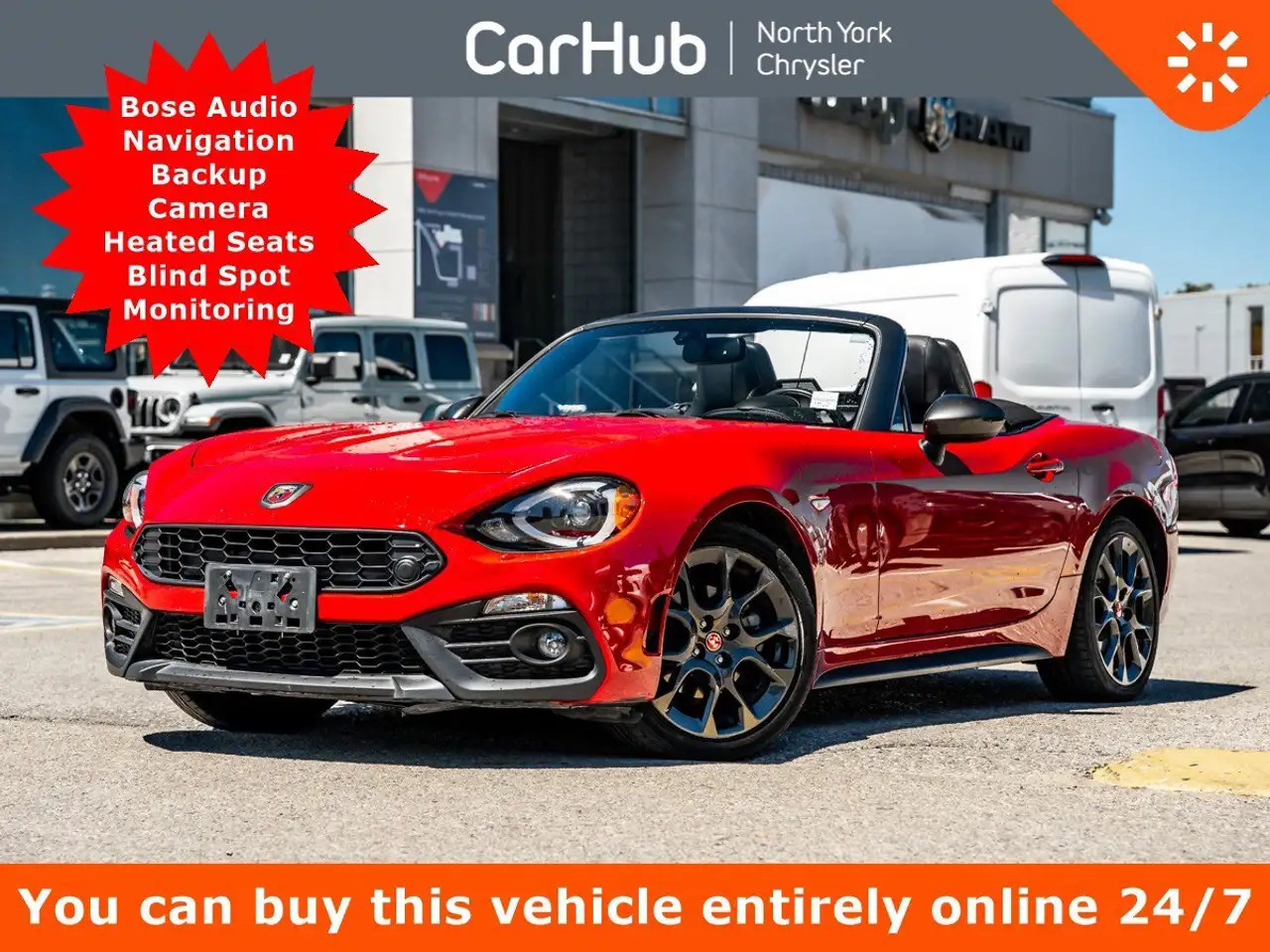2017 Fiat 124 Spider снимка 2017 Fiat 124 Spider