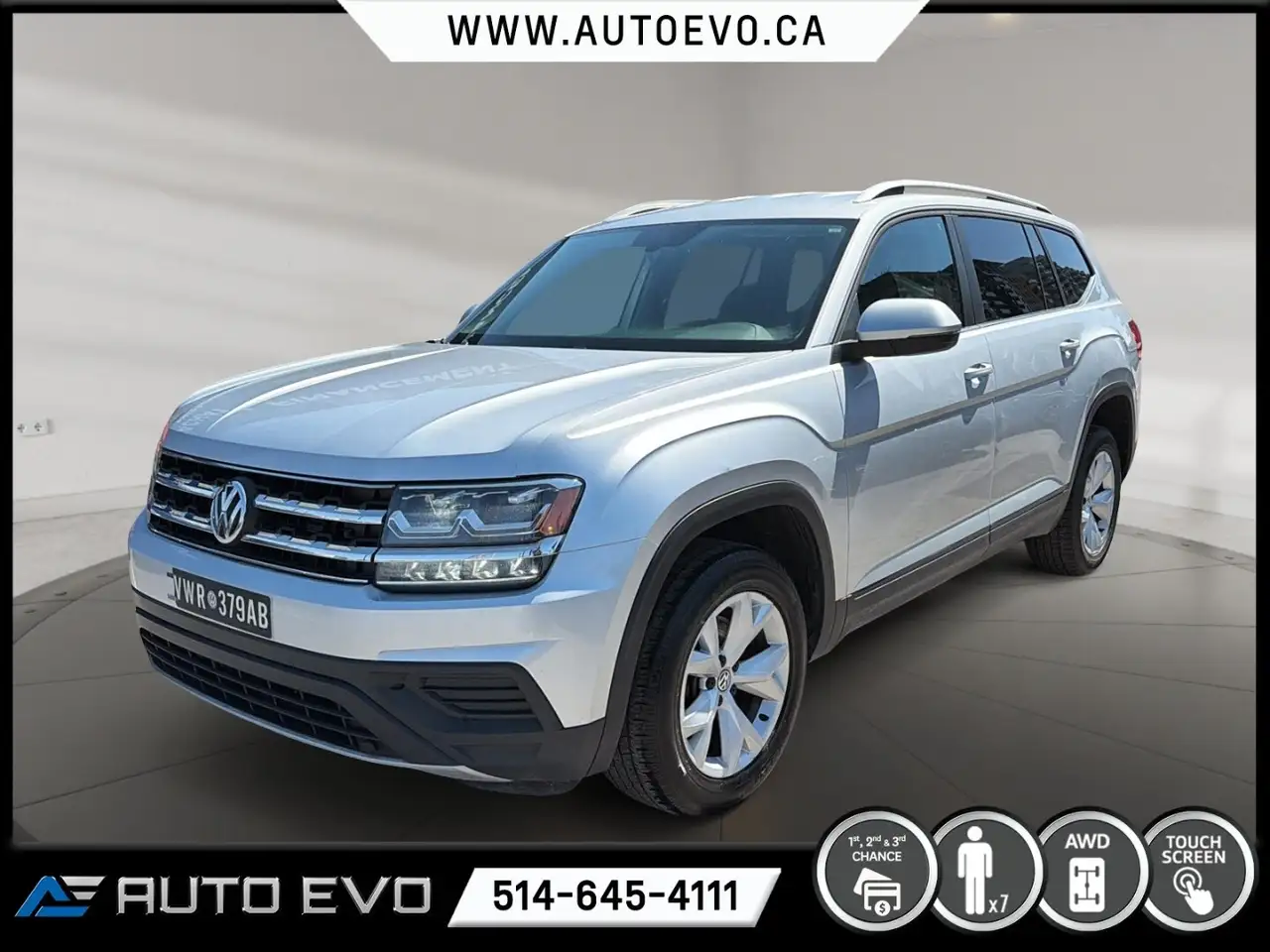 Volkswagen Atlas снимка Volkswagen Atlas