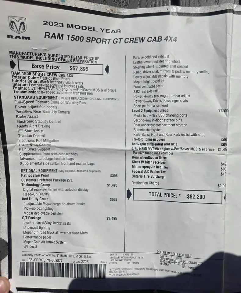 RAM 1500 photo RAM 1500