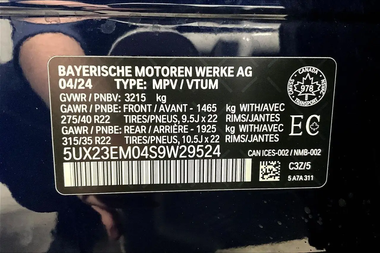 BMW X7 fotografie BMW X7