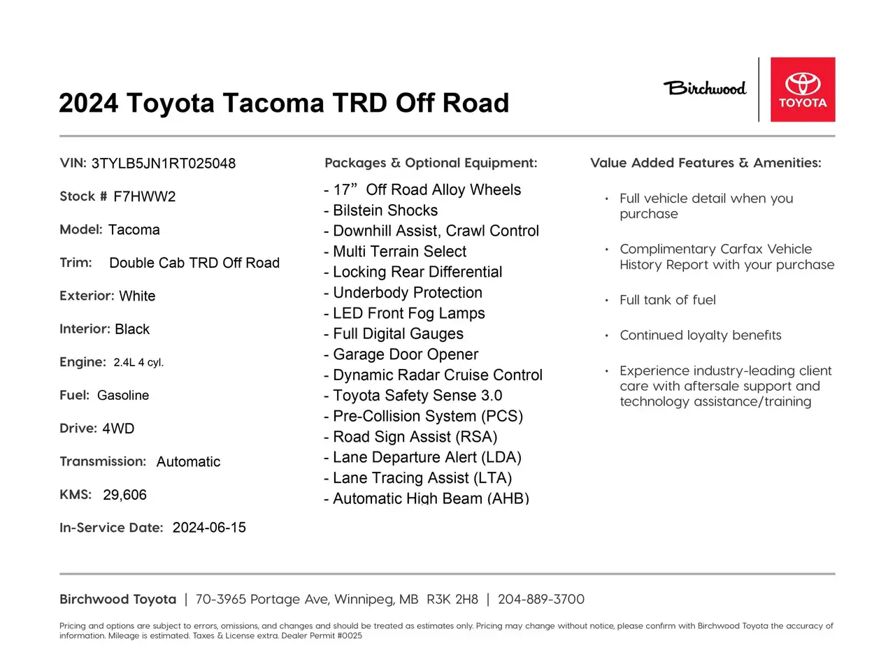 Toyota Tacoma fotografie Toyota Tacoma