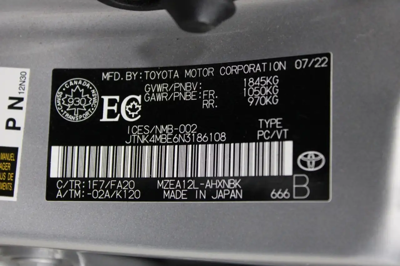 Toyota Corolla photo Toyota Corolla