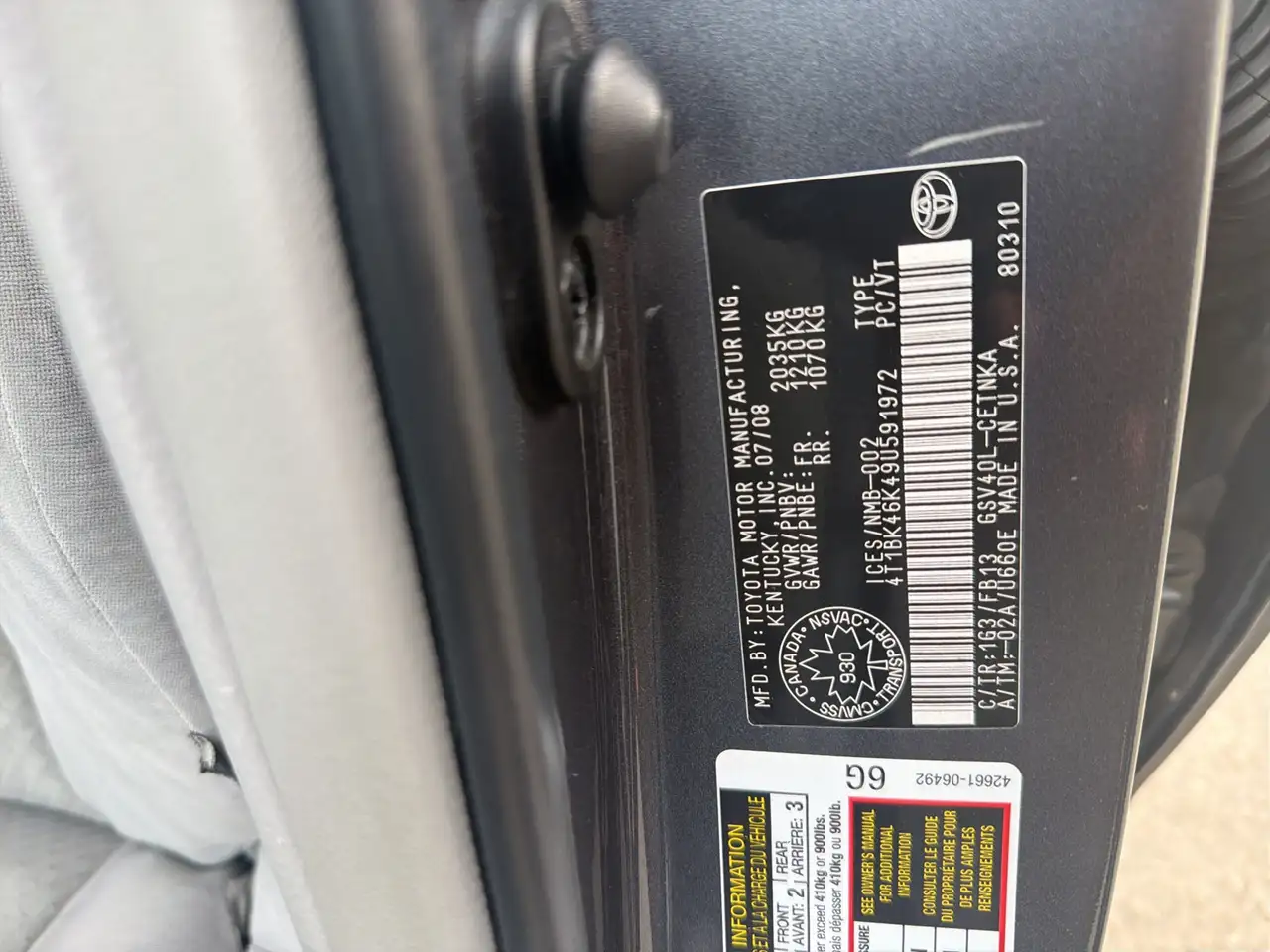 Toyota Camry photo Toyota Camry