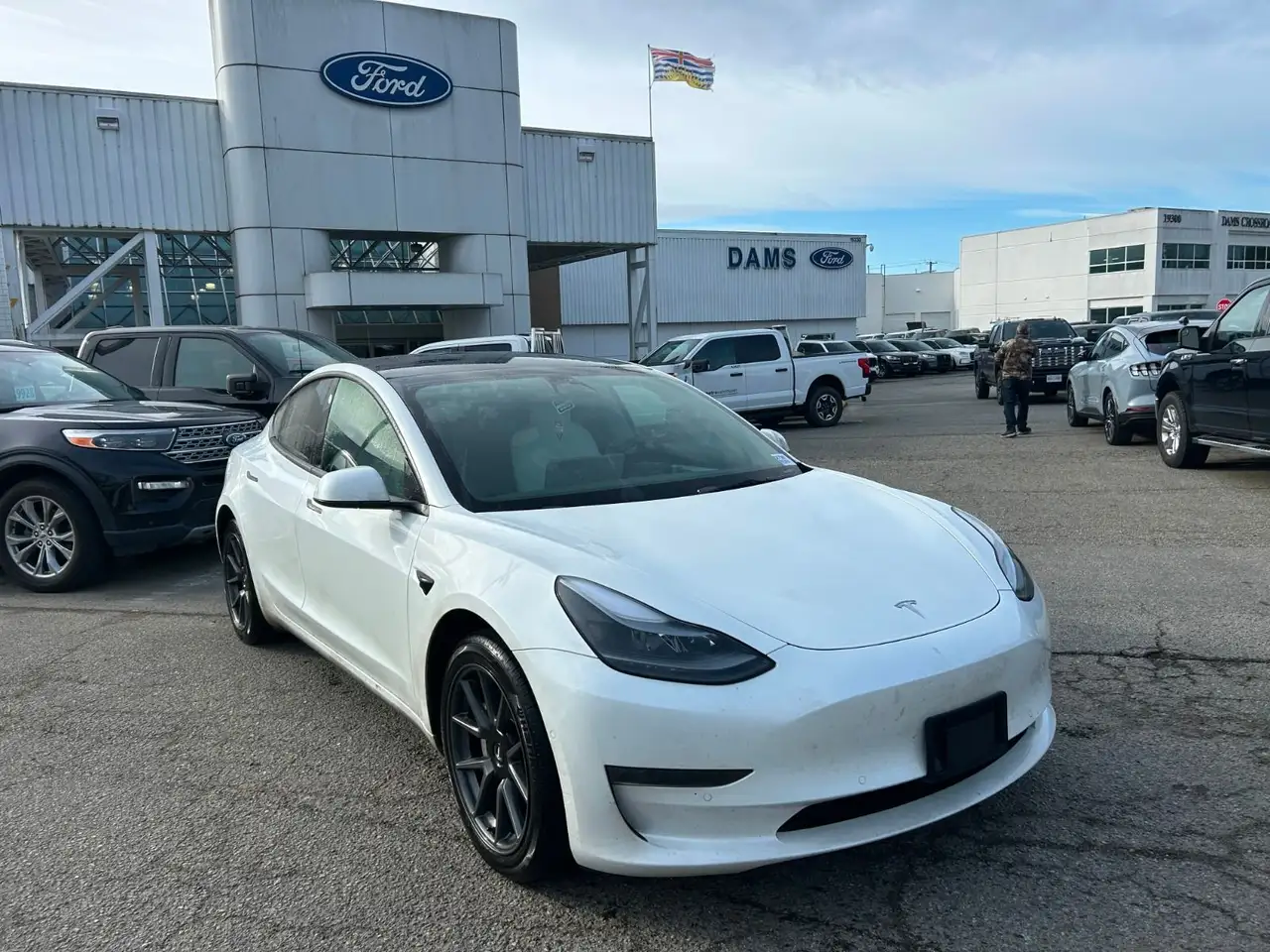 Tesla Model 3 снимка Tesla Model 3