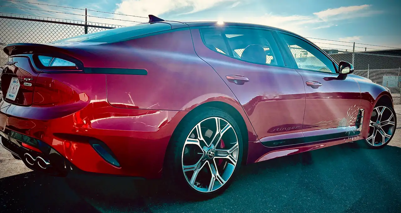 Kia Stinger fotografie Kia Stinger