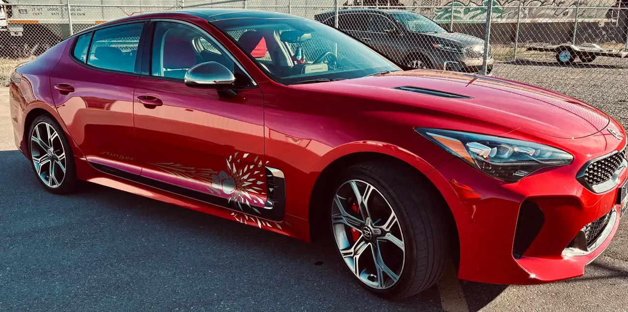 Kia Stinger fotografie Kia Stinger