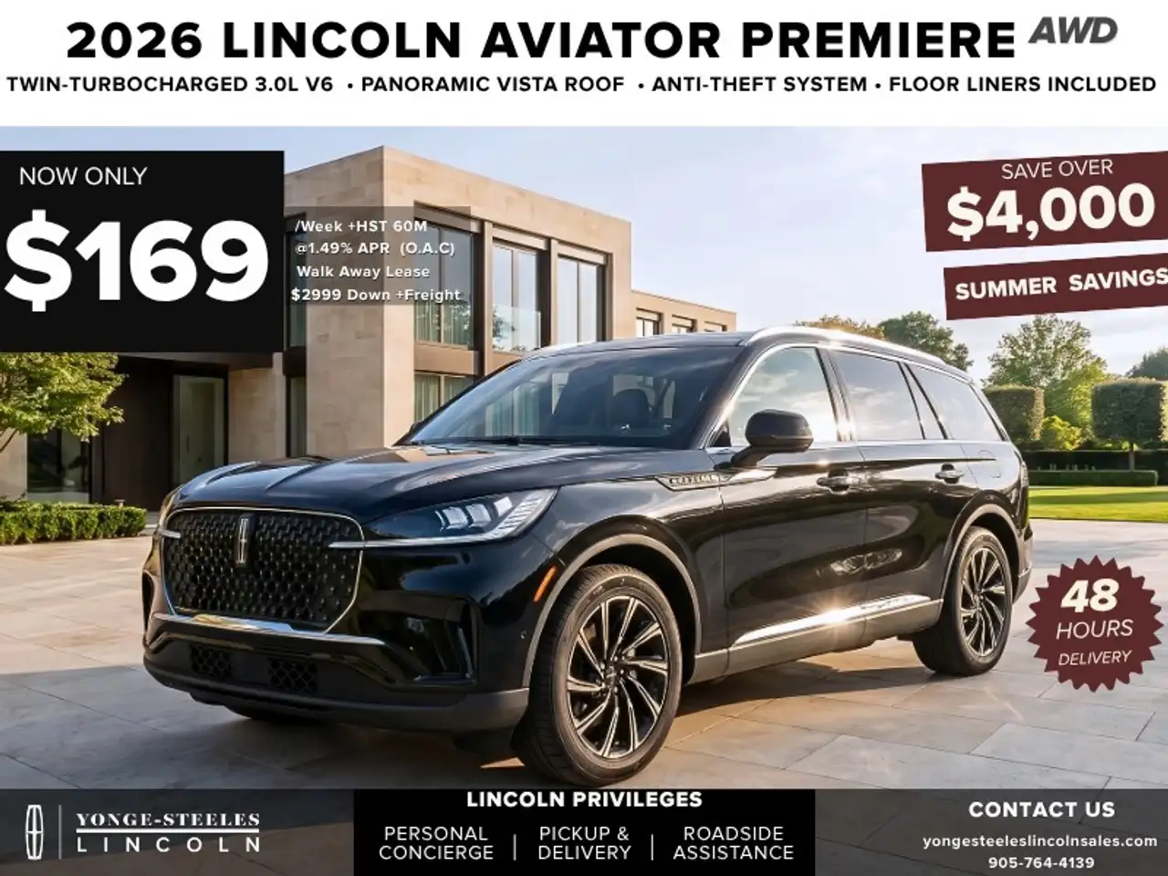 Lincoln Aviator снимка Lincoln Aviator