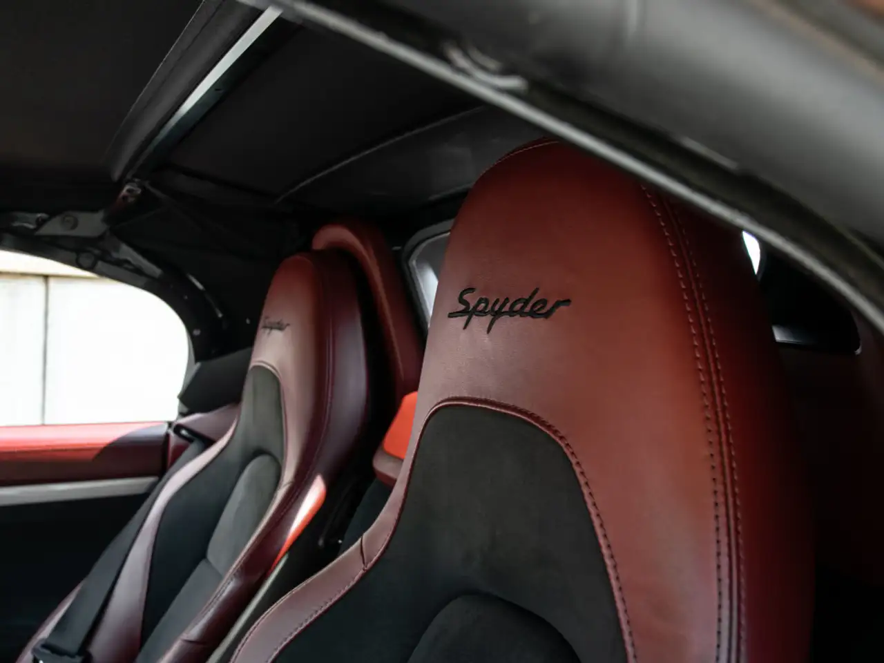 Porsche 718 Spyder снимка Porsche 718 Spyder