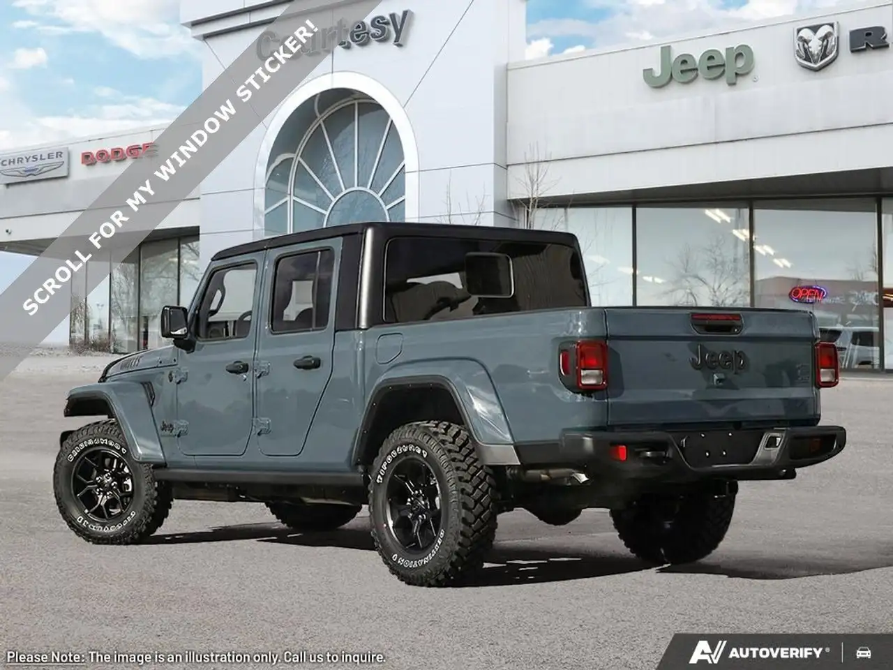 Jeep Gladiator fotografie Jeep Gladiator
