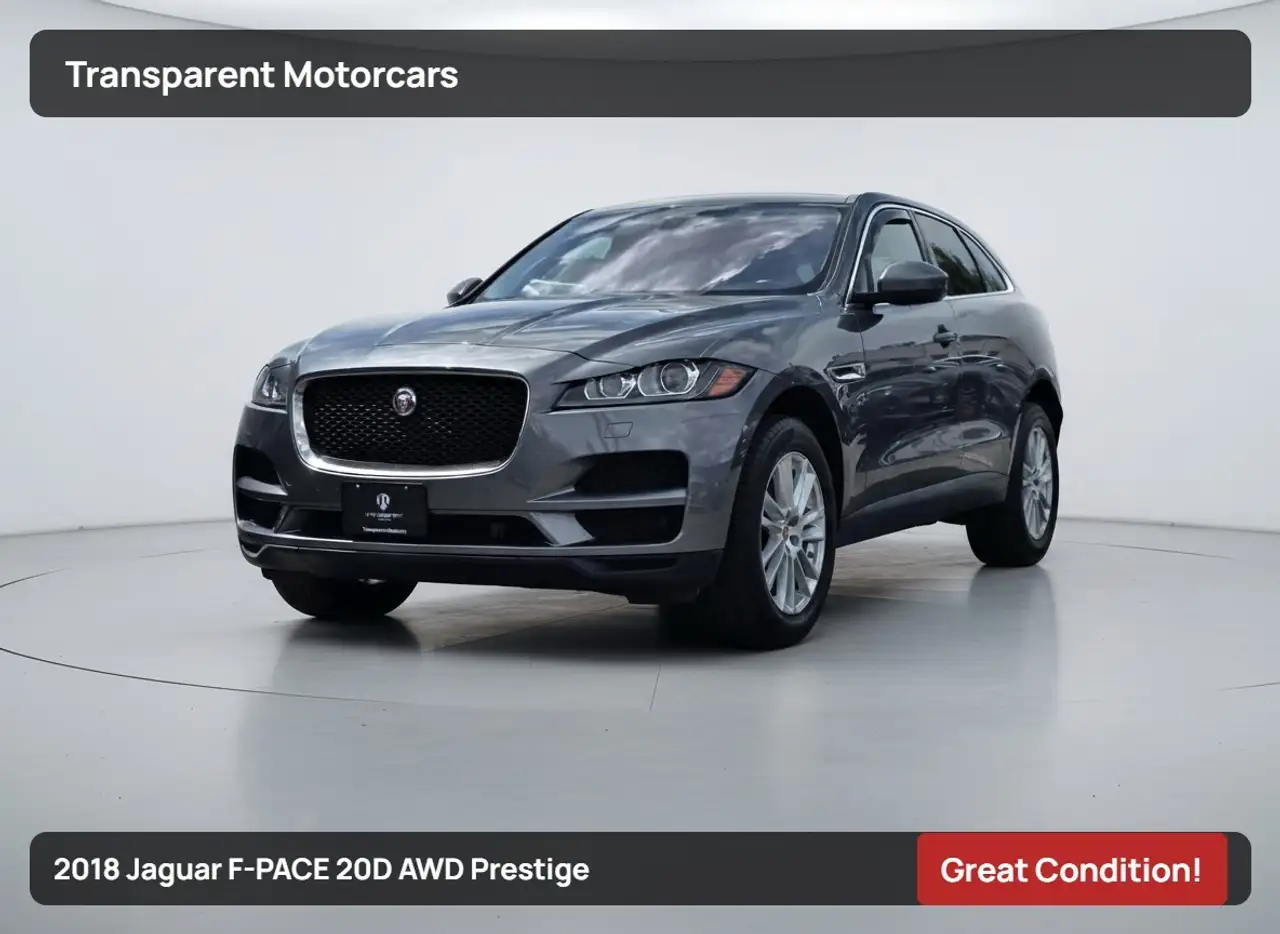 2018 Jaguar F-Pace