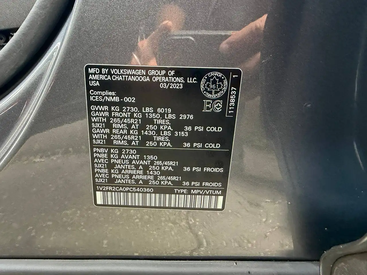 Volkswagen Atlas fotografie Volkswagen Atlas