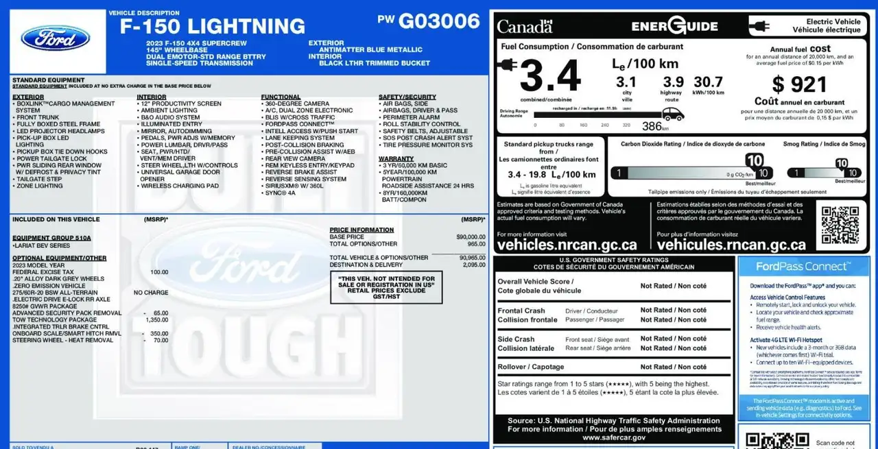 Ford F 150 Lightning снимка Ford F 150 Lightning