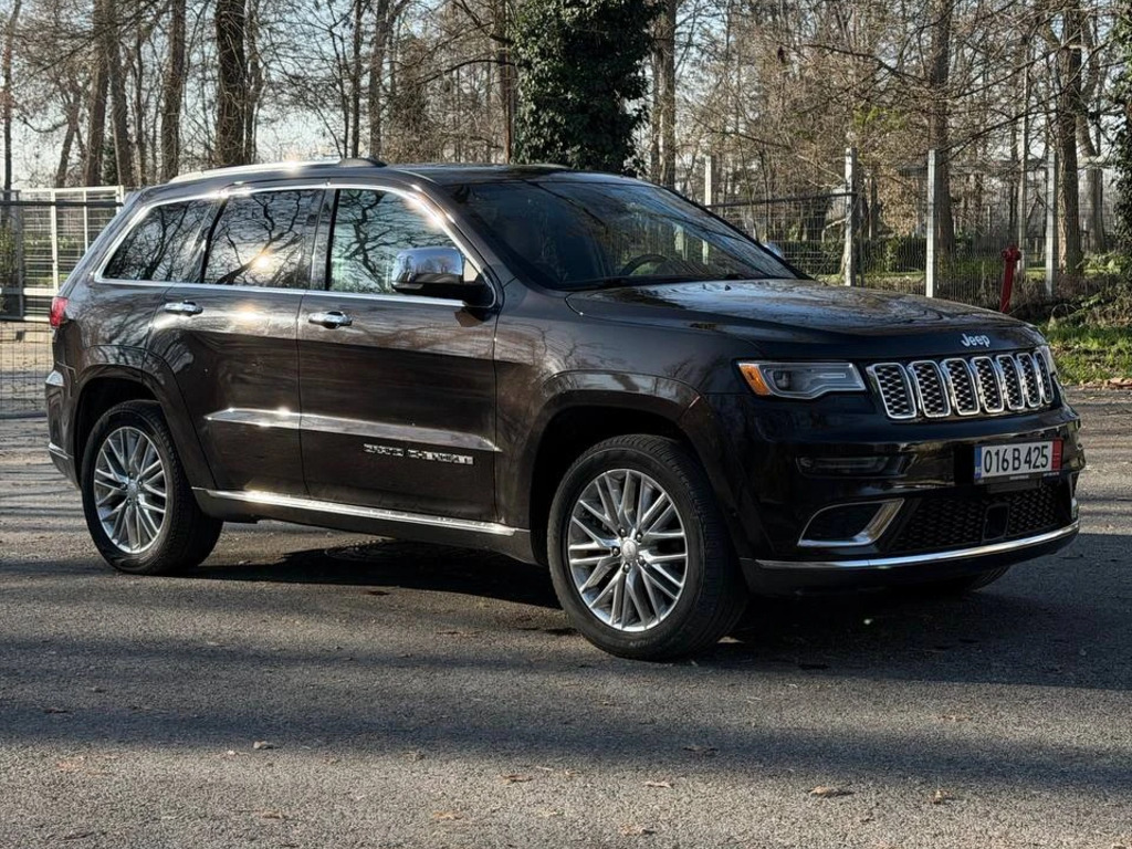 2017 JEEP GRAND CHEROKEE Summit/3.6/Brown Nappa