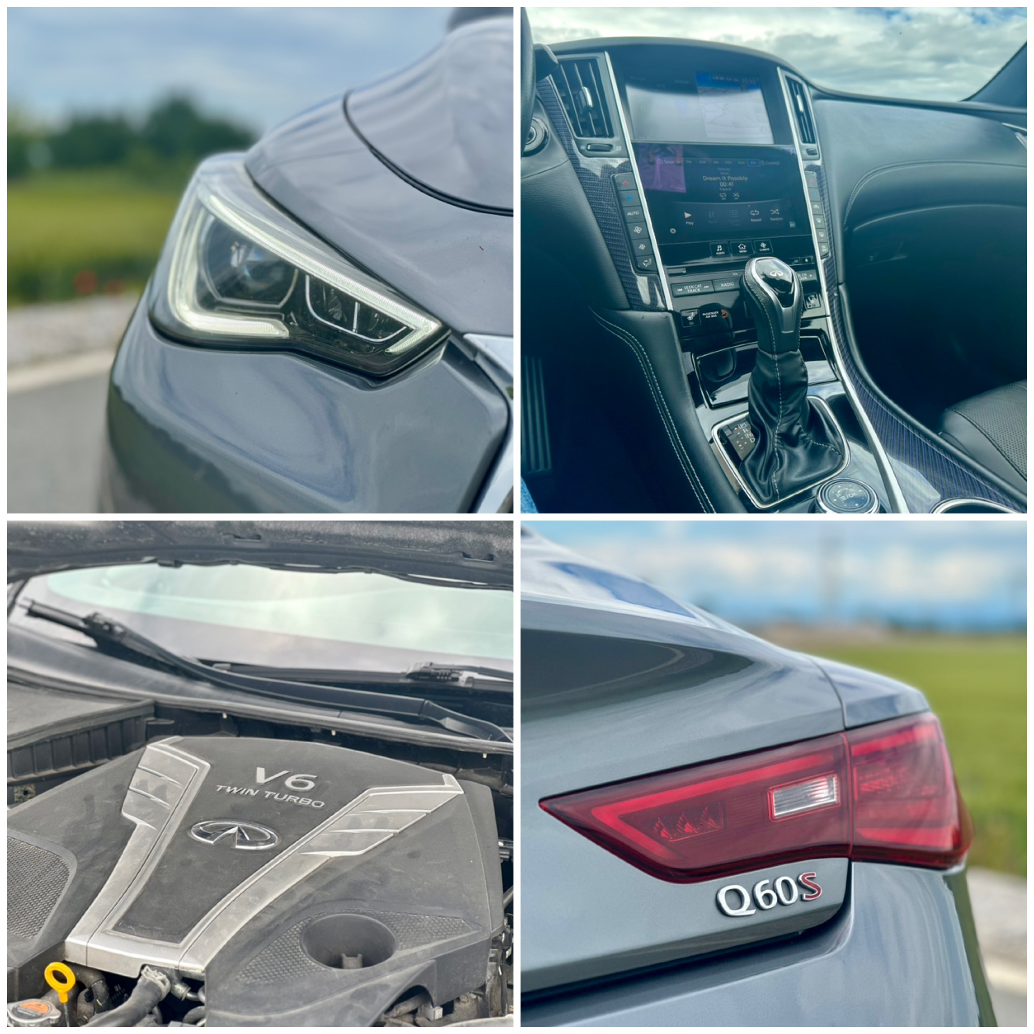 2017 INFINITI Q60 RED SPORT