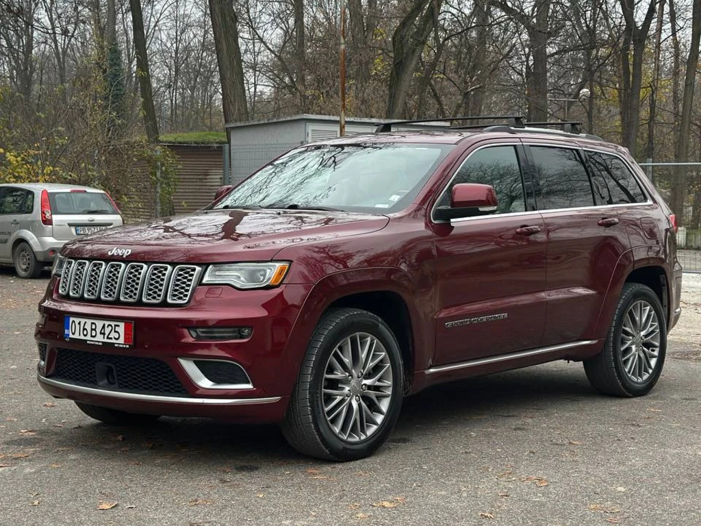 2017 JEEP GRAND CHEROKEE Summit /5.7/Sky Gray INTERIOR/ FULL