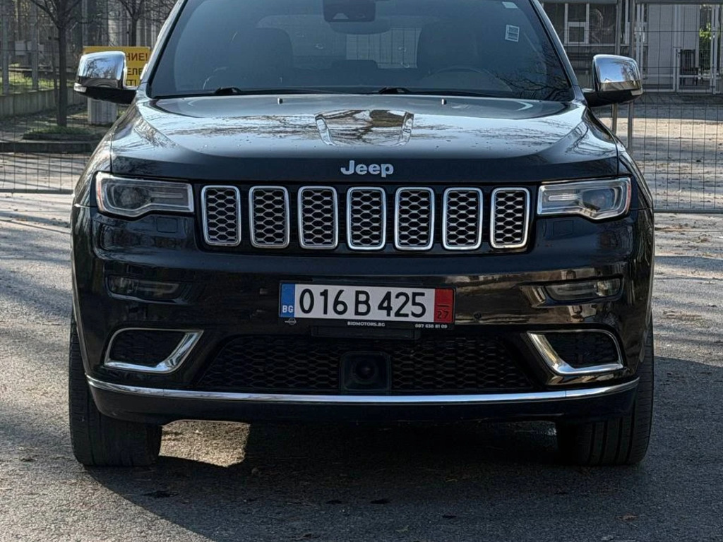 2017 JEEP GRAND CHEROKEE Summit/3.6/Brown Nappa