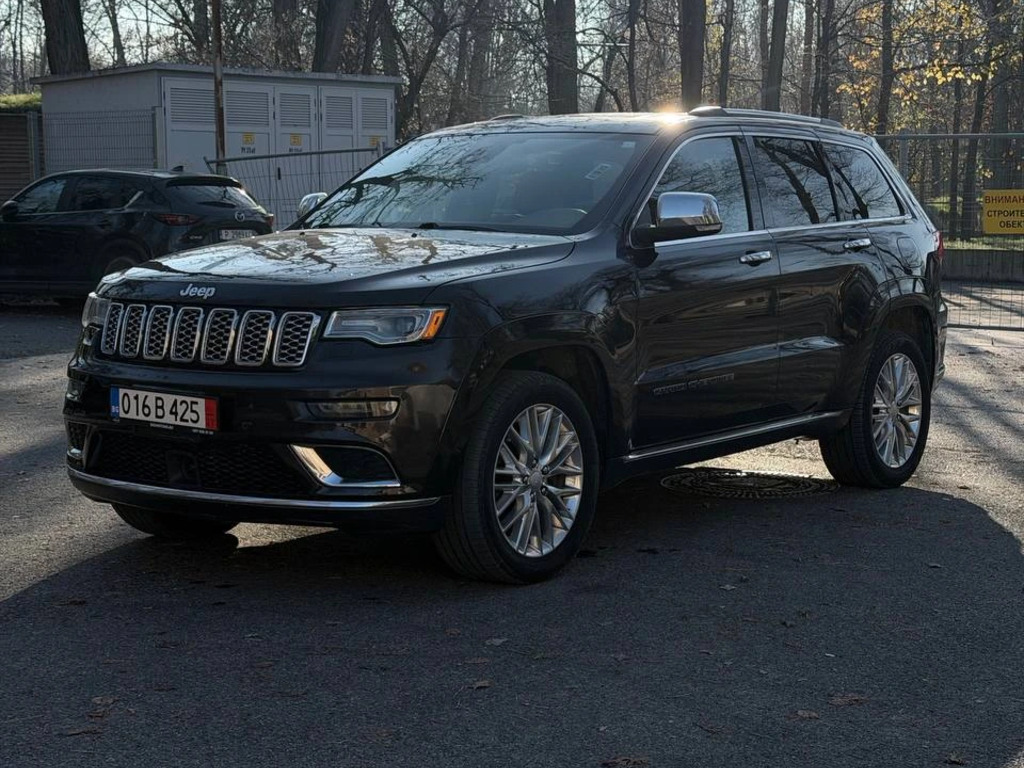 2017 JEEP GRAND CHEROKEE Summit/3.6/Brown Nappa